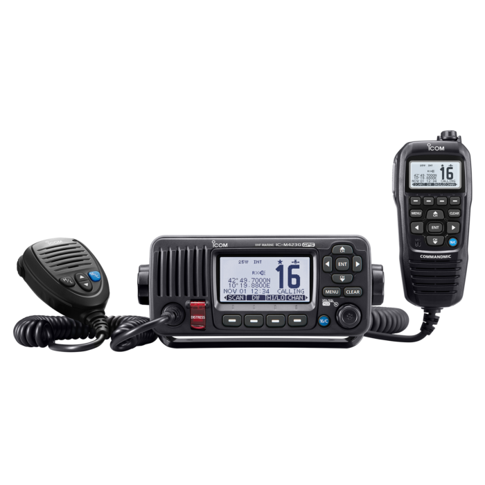 Icom M423GE Fixed Mount Marine VHF Radio with GPS